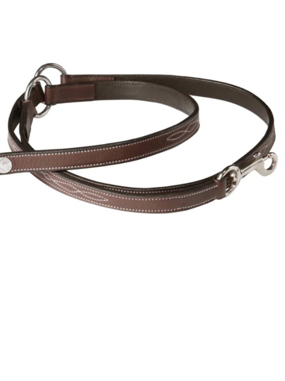 DS Fancy-Stitched Dog Leash